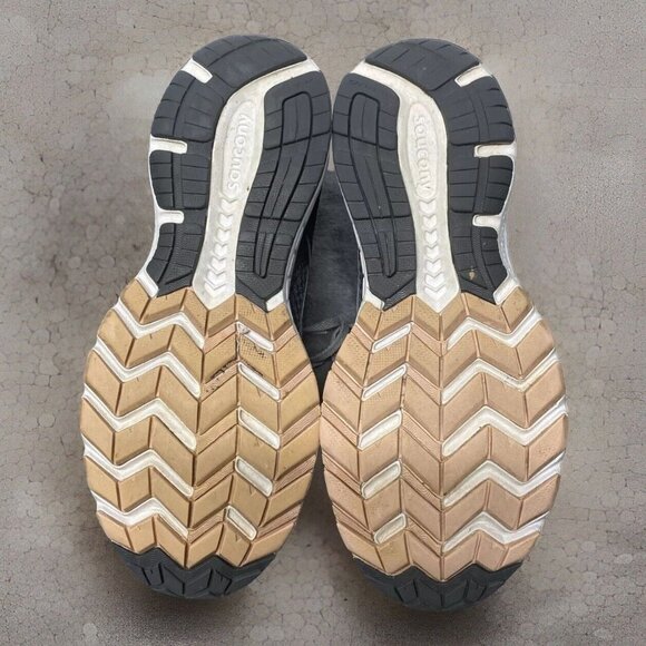 Saucony Cohesion Womens Size 9.5 Gray/Pink Running Walking Shoes Comfort Casual - Picture 9 of 9